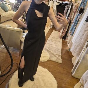 ☆Ina Black One Shoulder Dress☆